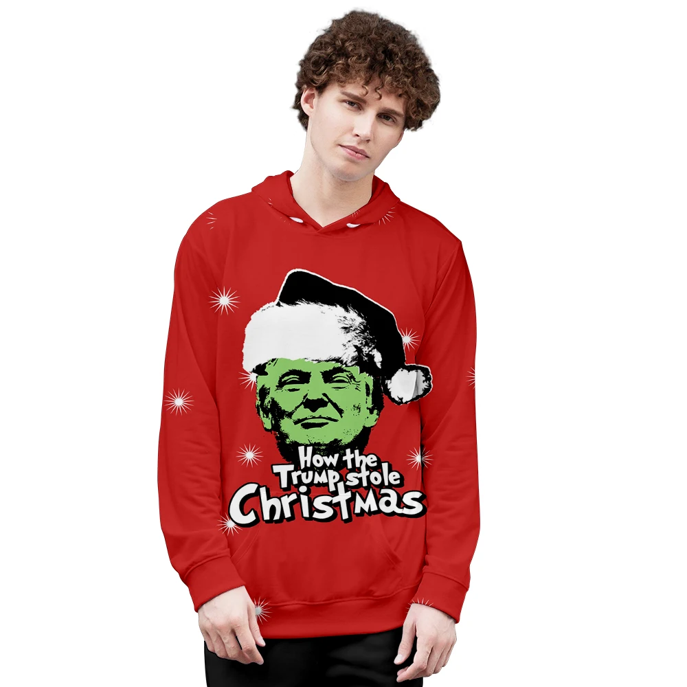 

Популярный дизайн, с Рождеством на новый год, 3D Классическая Мужская/Женская рождественская одежда, персональная 3D уличная толстовка для ма...