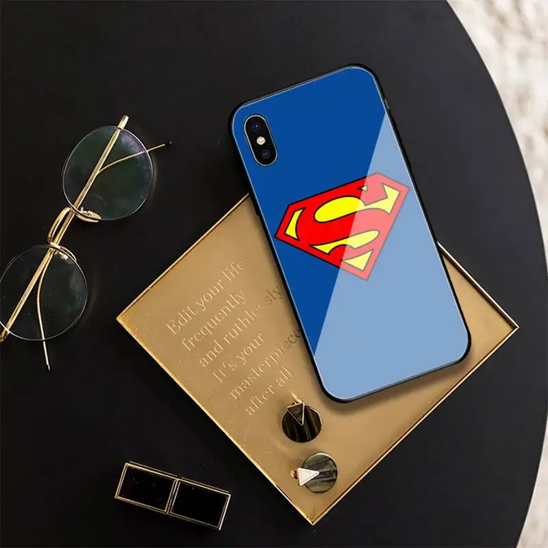 

Super S-mans Phone Case For IPhone 12 Mini 11 Pro XS Max X XR 6 7 8 Plus SE2020 Tempered Glass Cove Fundas