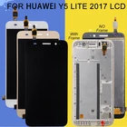 ЖК-дисплей Catteny для Huawei Y5 lite 2017, с сенсорным экраном, дигитайзером в сборе, ремонтная деталь Y3 2017, ЖК-дисплей Y3 2018, дисплей с рамкой