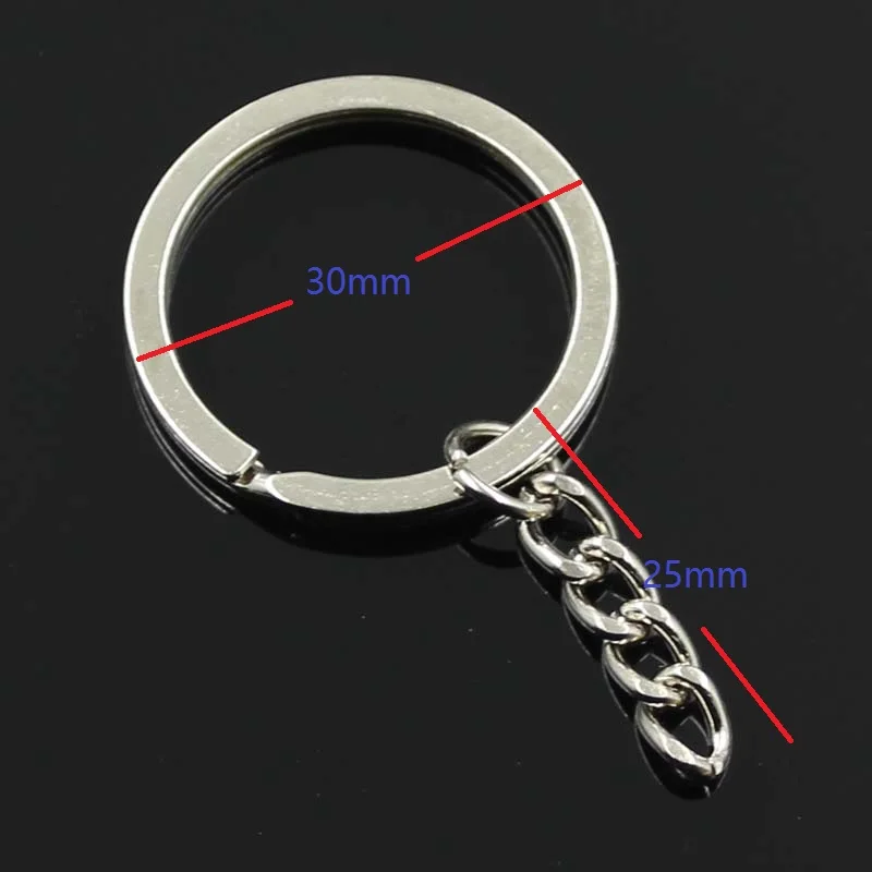 

Fashion Keychain 30x25mm moon cat silver color pendants DIY Men Jewelry Car Key Chain Ring Holder Souvenir For Gift