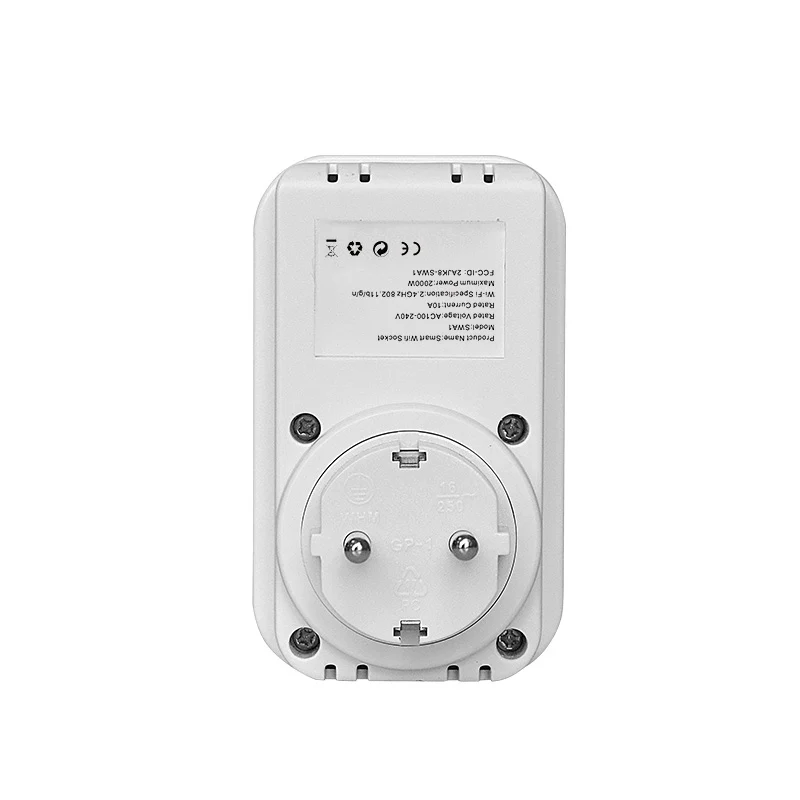 NEOCoolcam Smart Life App умная штепсельная вилка WiFi розетка 10A измеритель мощности ЕС