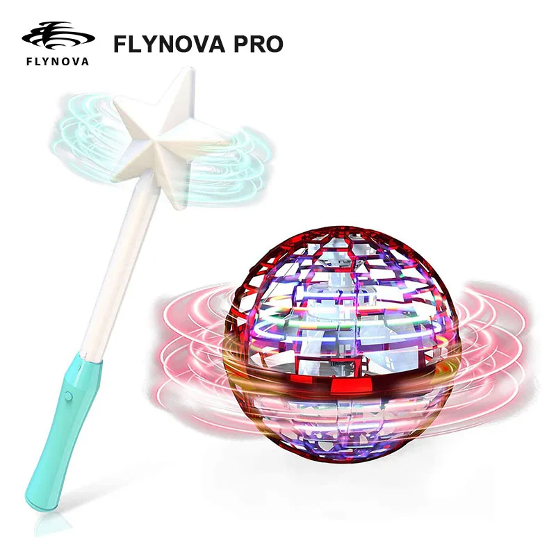 

Fly nova Профессиональный мяч Летающий Orb Fly Nova волшебный шар Boomerang Drone Toy