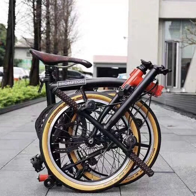 SCHWALBE one 35-349 16 &quot1 1/3 велосипедная шина для Brompton складная анти прокол ультралегкие
