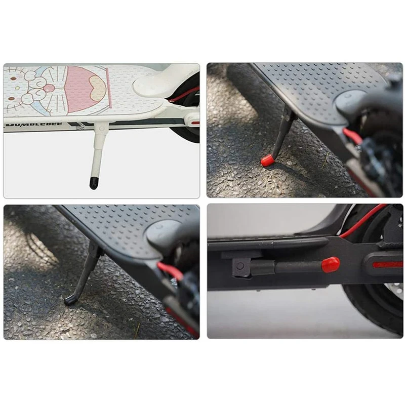 Silicone Foot Support Cover Case for Xiaomi M365 Pro Electric Scooter ES2 Ninebot Accessories Kickstand Spare Pad Parts | Спорт и