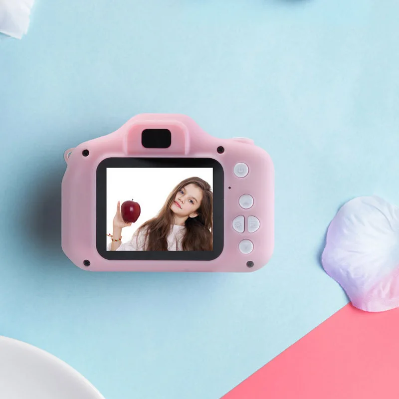 2 дюйма HD Экран платной цифровой мини-Камера детские футболки с принтом в виде