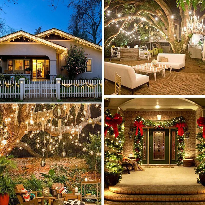 Светодиодный солнечный Медный провод лампы Открытый солнечной энергии Фея