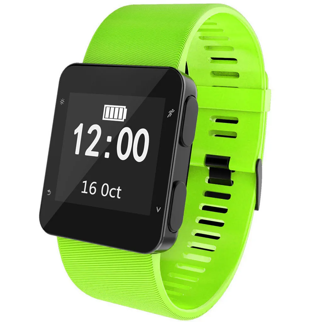Спортивный силиконовый сменный Браслет ремешок для Garmin Forerunner 35/30 цветной