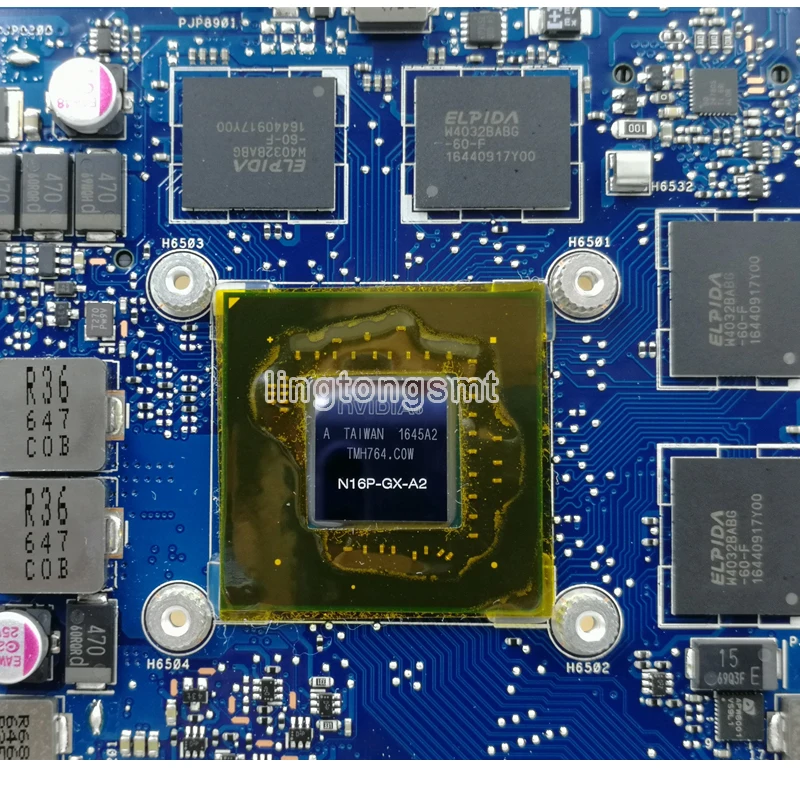 

ROG GL552VW REV2.1 Laptop motherboard For Asus GL552VW GL552VX GL552V ZX50V mainboard I5-6300HQ GTX950M/GTX960M 2GB 40-pin