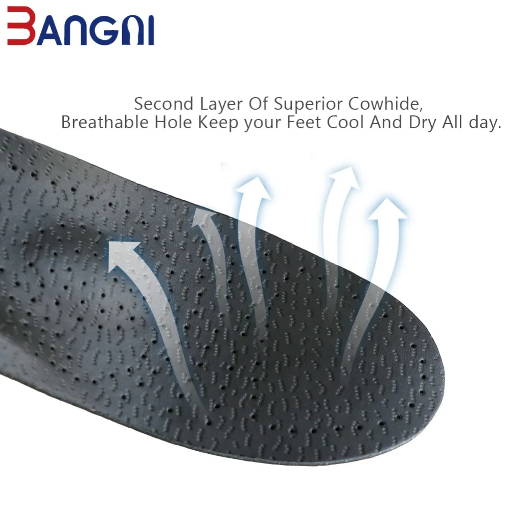 3ANGNI кожа IInsoles для обуви Arch геля Поддержка стелька на Плоском Каблуке Обувь ног
