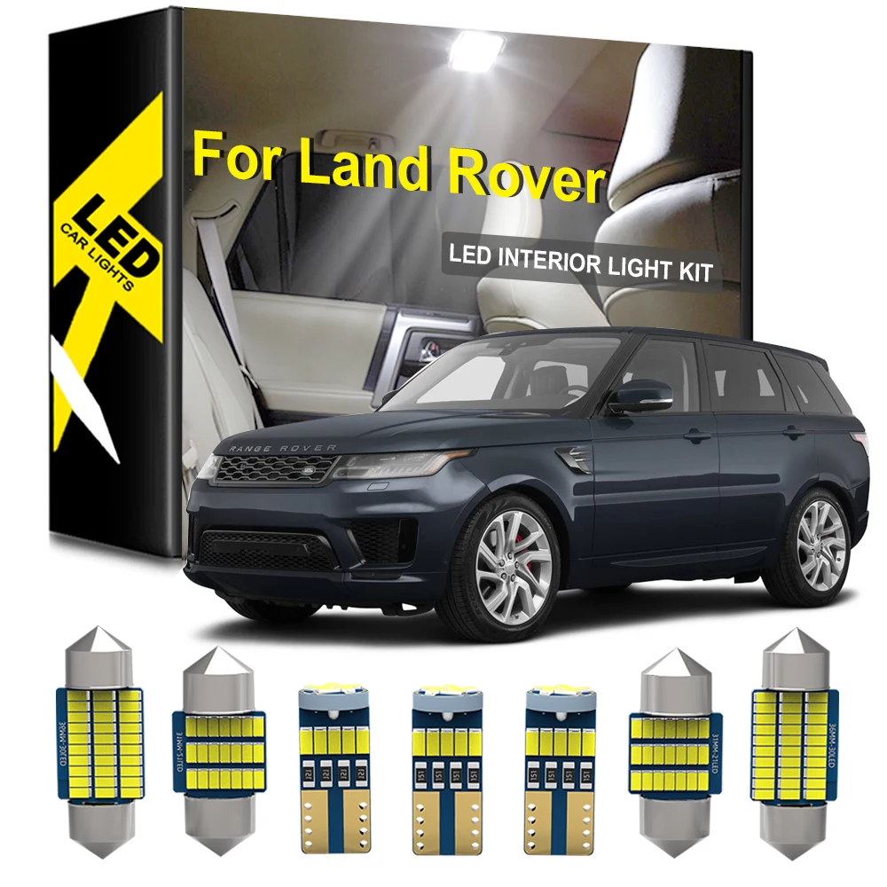 KAMMURI светодиодная интерьерная с Canbus лампа для Ленд Ровер Range Rover Sport (Land L320 Evoque P38 L322