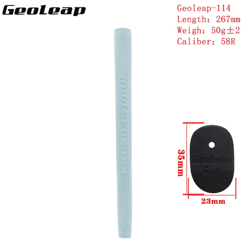 Гольф клюшки grip rubber пистолет контур 6 цветов на выбор Гольф сцепление для клуба, 1 предмет - Цвет: Белый