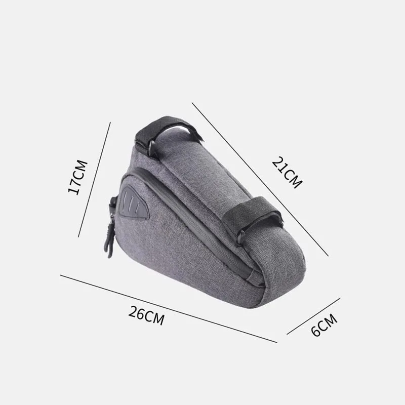 

Road Bike Saddle Front Beam Package Waterproof Triangle Cycling Bag Bicycle Accessories Equipment Quick Disassembly Riding Bags