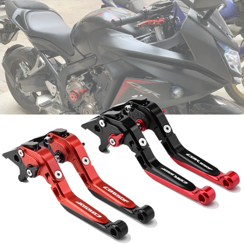 

For HONDA CB650F CB 650F Motorcycle Accessories CNC Adjustable Foldable Extendable Scooter brake Clutch lever Handle