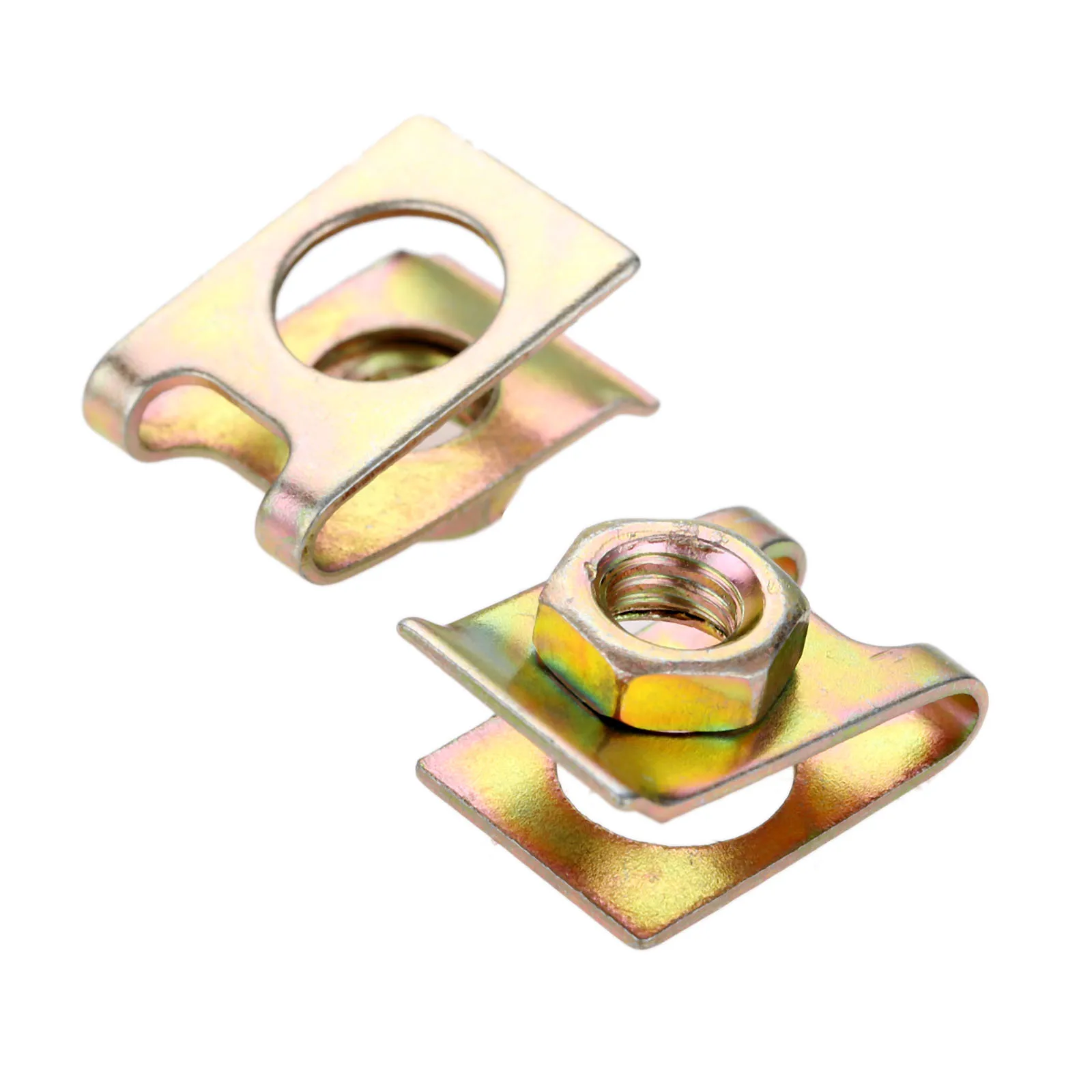 Yetaha 20 шт. крепежный зажим для автомобильного номерного знака Универсальная