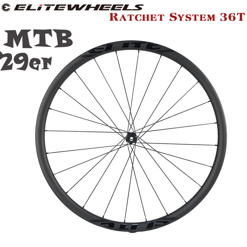 ELITEWHEELS 29er MTB углеродная колесная установка Сверхлегкая XC AM M14 трещотка система 36T
