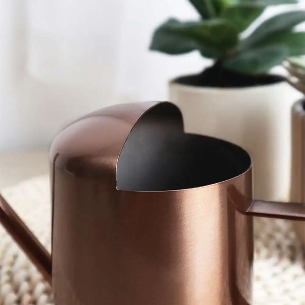 

Stainless Steel Watering Can Household Retro Watering Can Kettle With Handle For Home Garden Planting Flower
