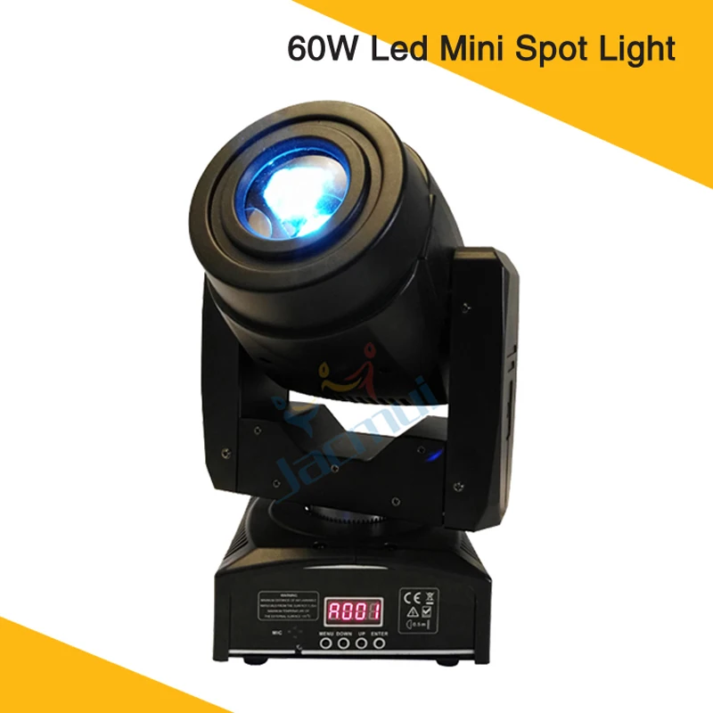 

60 Вт Led Moving Head Spot Light Mini Gobo Moving Head 60 Вт белый светодиодный свет