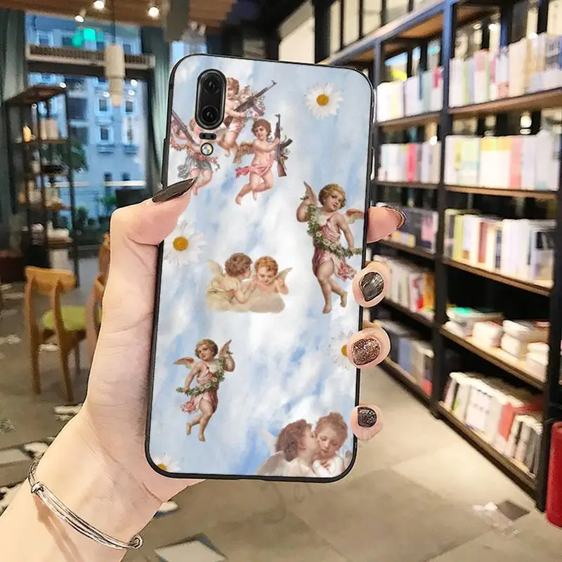 

Renaissance retro angel Phone Case For Huawei honor Mate P 10 20 30 40 Pro 10i 9 10 20 8 x Lite