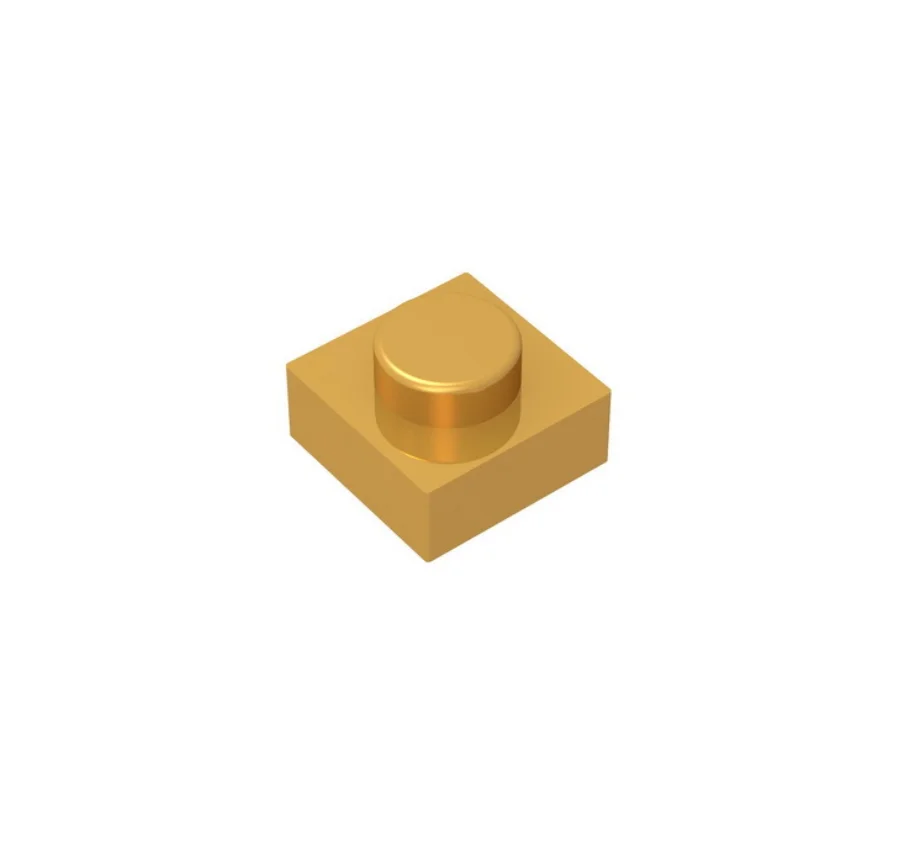 BuildMOC 3024 пластина 1X1 для строительных блоков детали сделай сам Обучающие