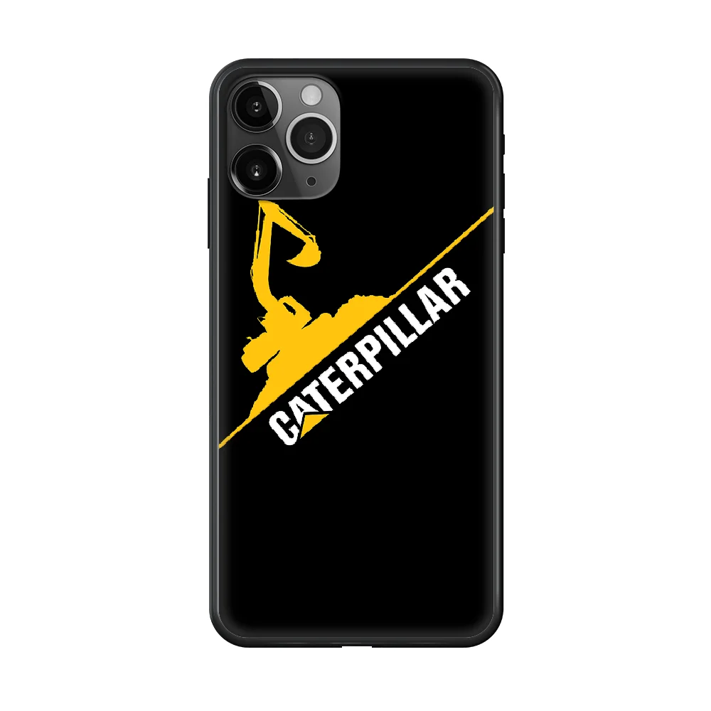 

Babaite Caterpillar logo Phone Case cover For iphone 4 4S 5 5C 5S 6 6S PLUS 7 8 X XR XS 11 PRO SE 2020 MAX black cell cover