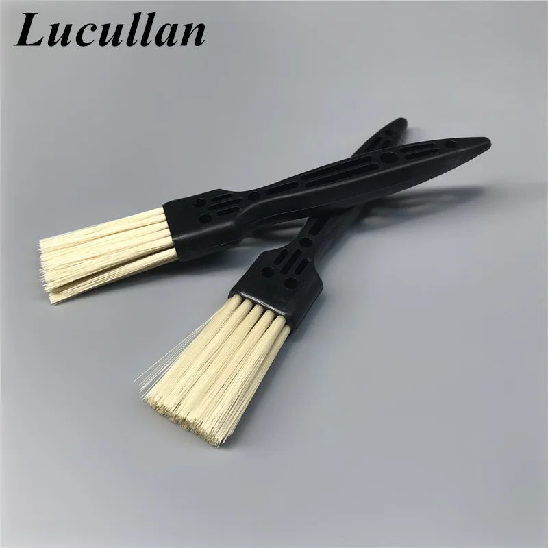 Lucullan 2 шт./лот мини щетка инструменты для детейлинга автомобильных зазоров
