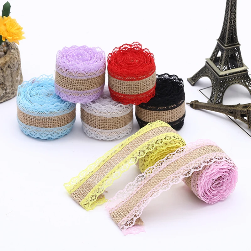 5 м 2 см натуральный джутовый рулон джутовая лента деревенский Свадебный декор