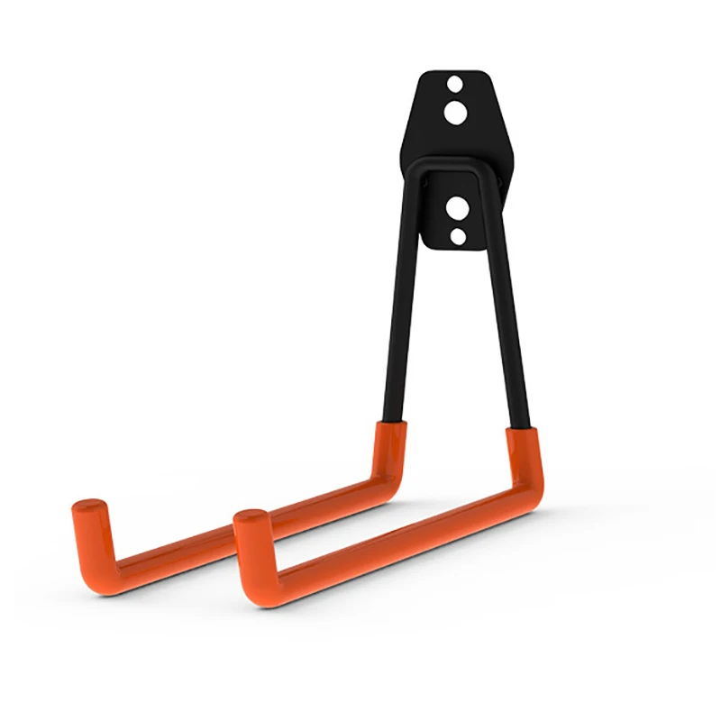 Высококачественная оранжевая стальная подвесная вешалка для гаражного хранения