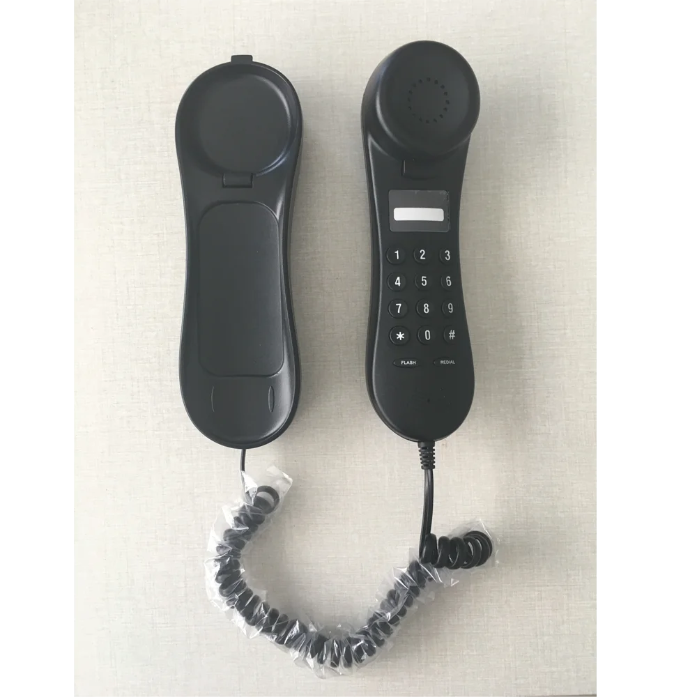 Тонкий IP-телефон PoE с поддержкой горячей линии HD-голосовой VoIP-телефон 1 SIP для