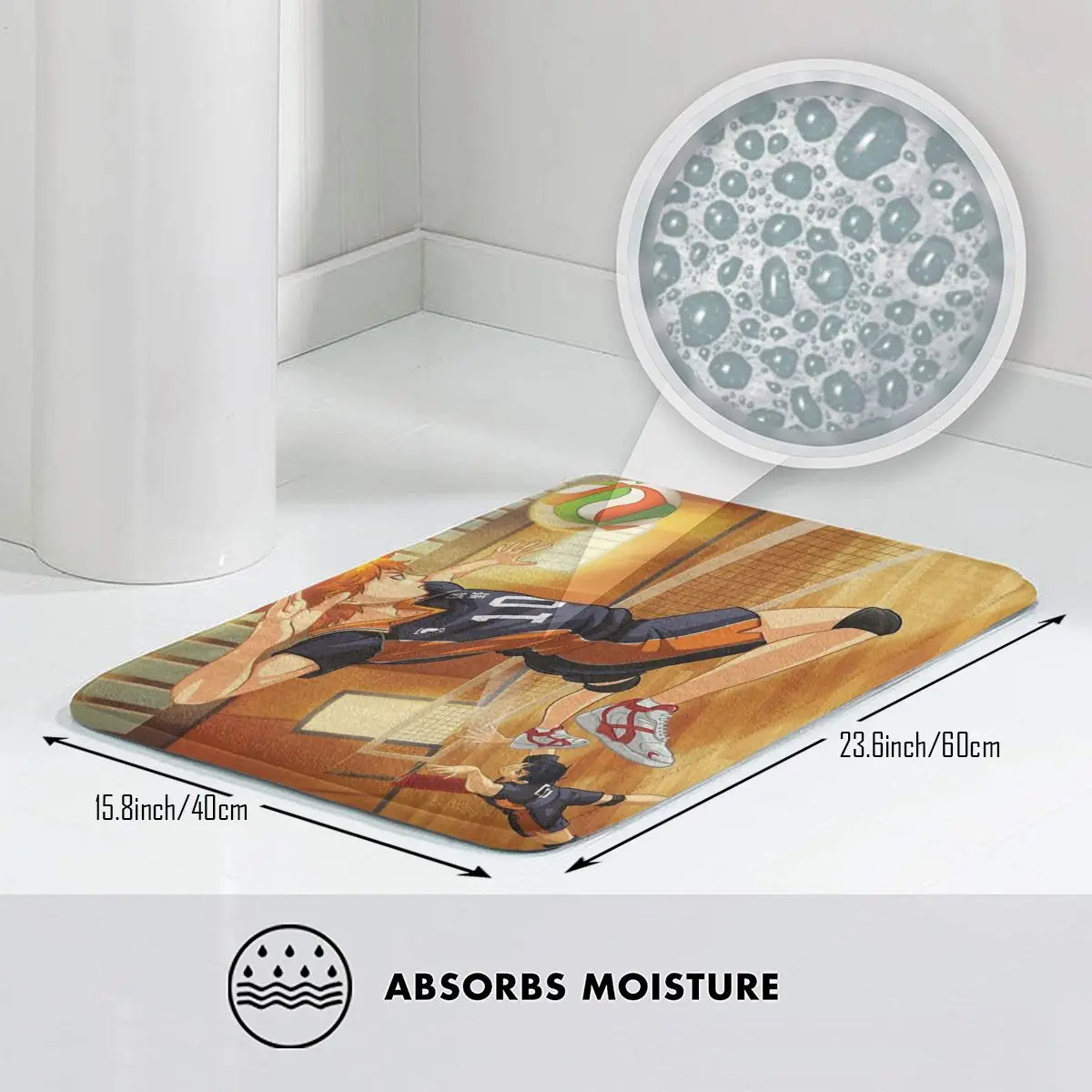 Коврик Haikyuu 7 коврик ковер в спальне механизм для украшения дивана вход