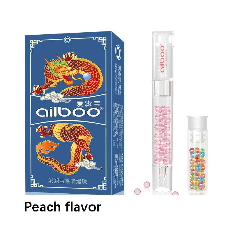 Капсулы для сигарет Ailboo Burst курительные с многоцветным фруктовым вкусом