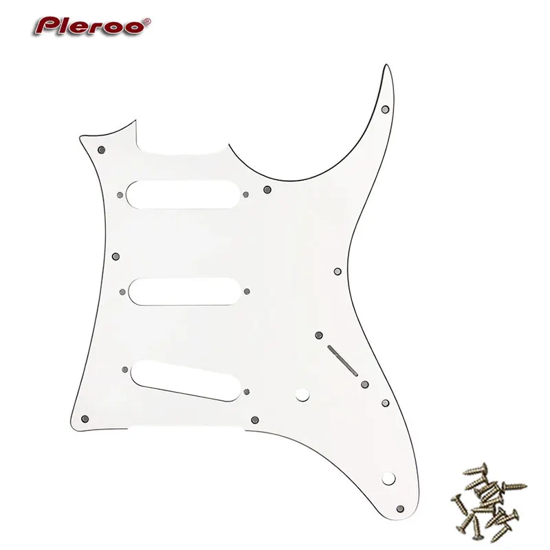 Peças de Guitarra Extremidade de Garra de Guitarra Captador de Arranhões Pleroo Personalizadas-para Ibanez Umbiger Sss Pickguard Mij Grx20