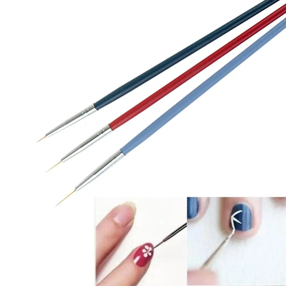 3 шт./компл. деревянный стержень ультра тонкие ручки для рисования картины Ручки