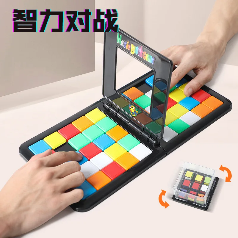 Детский 3D пазл гоночный кубик настольная игра для детей и взрослых обучающая