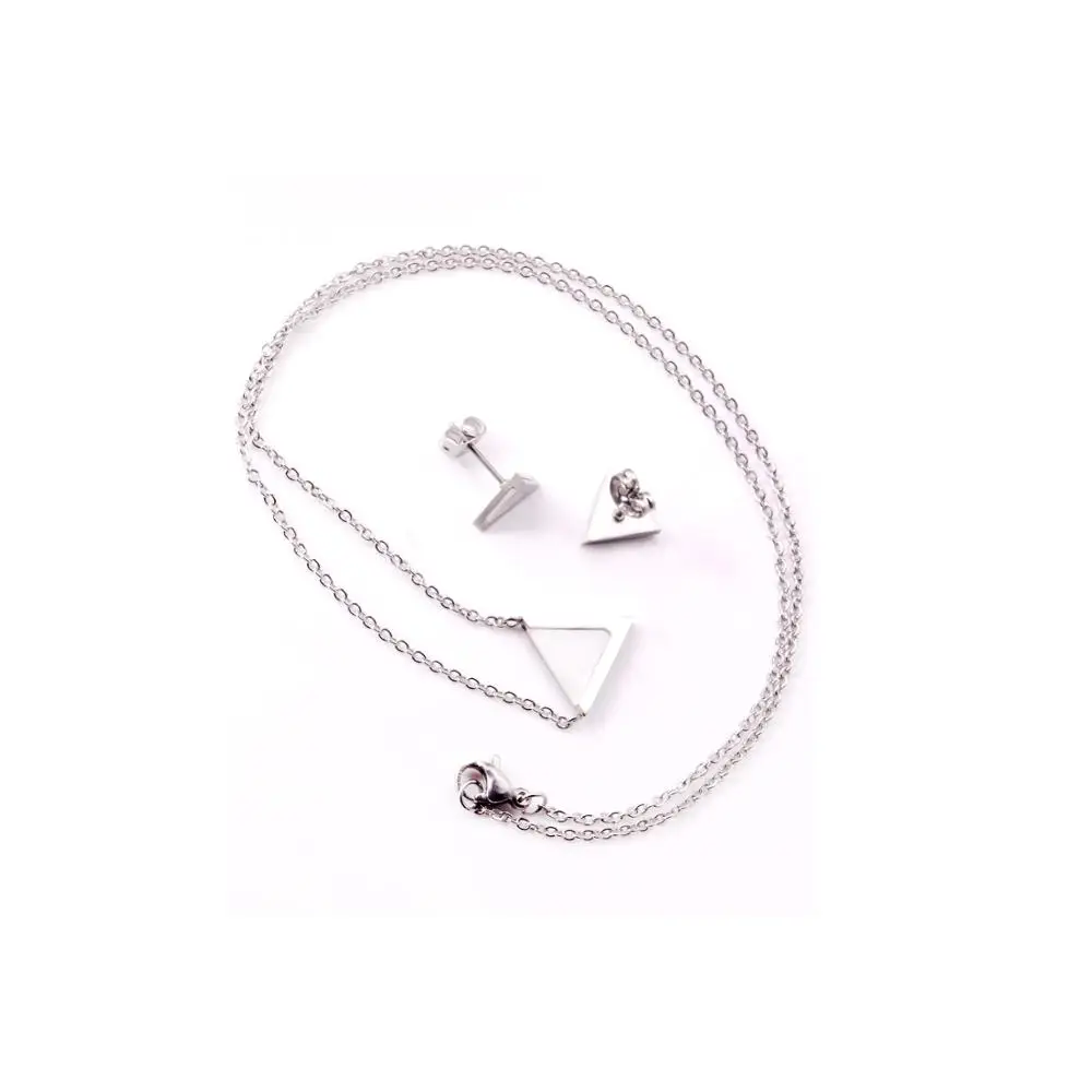 Роскошные Ювелирные наборы LUXUSTEEL красный/черный/белый корпус треугольная