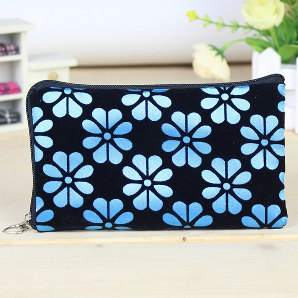 Для женщин Печать монет кошелек клатч на молнии в виде нуля сумочки для телефона