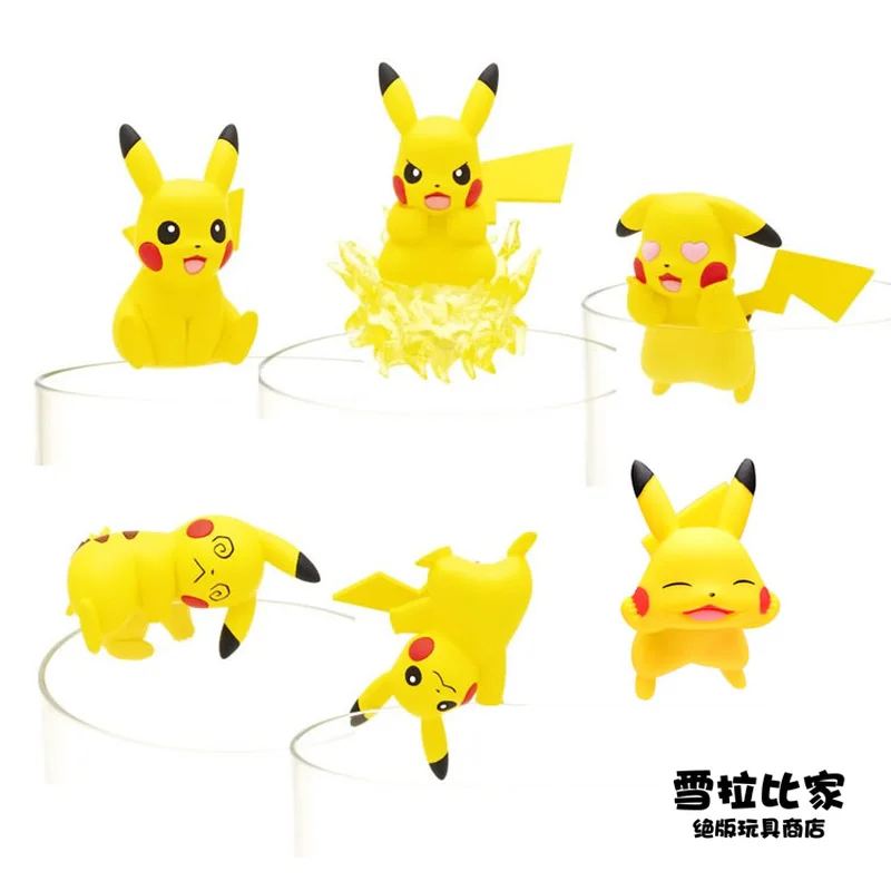 

Genuine Pokemon Gashapon Pocket Monster Pikachu Doll Toys Cute Pokemon Model