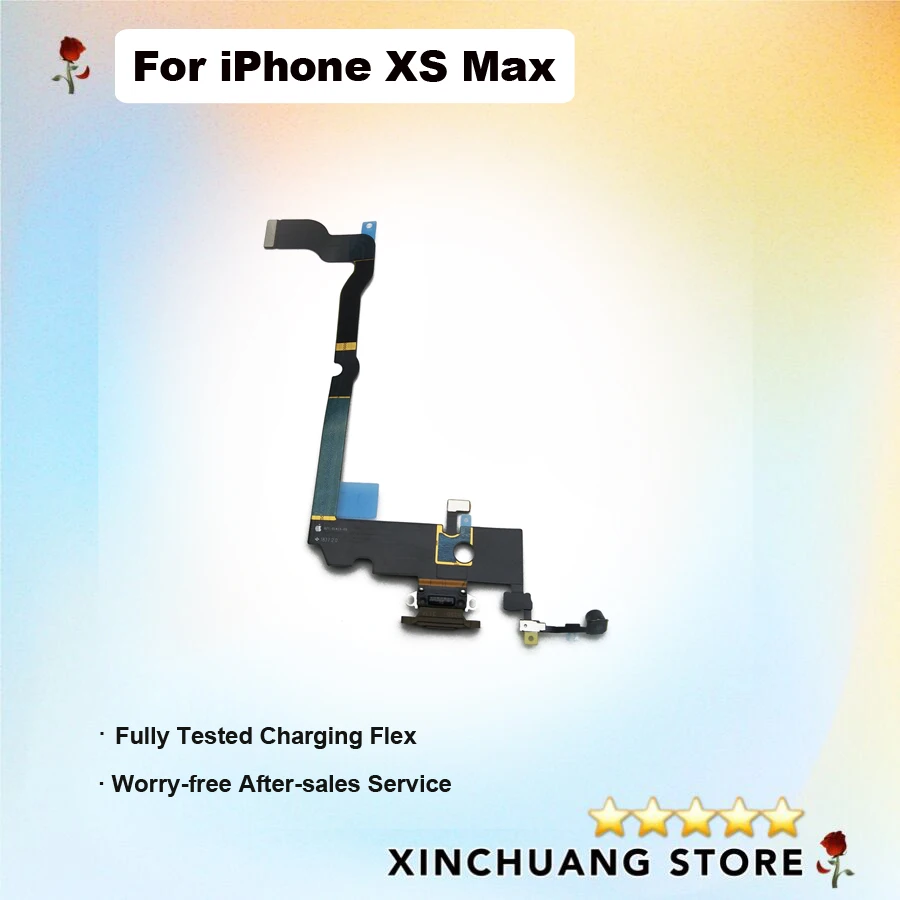 Оригинальный зарядный порт USB док разъем гибкий кабель лента для iPhone Xs MAX с