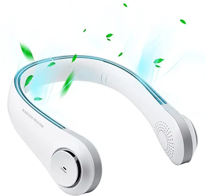 Goede 2021 Mini Usb Draagbare Ventilator Hals Met Oplaadbare Batterij Elektrische Ventilator Zomer Handheld Luchtkoeler Conditioner Voor Room Home