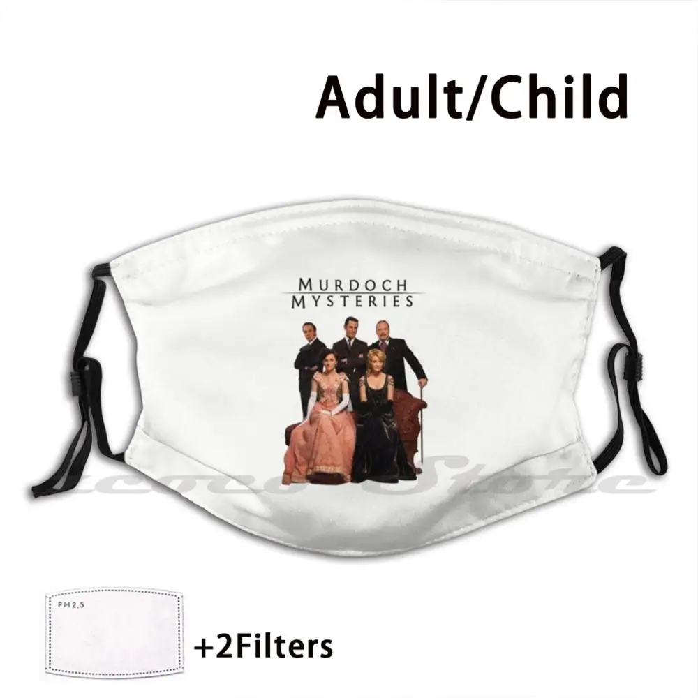 

Murdoch Mysteries Design Mask DIY Washable Filter Pm2.5 Mouth Trending Murdoch Mysteries Murdoch George Crabtree Inspector