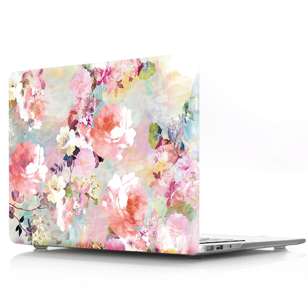 

For Macbook Air 13 case,New Pattern Shell Protective Laptop Cover for Macbook Air 11 13 Pro 12 13 15 15.4 16 inch 06