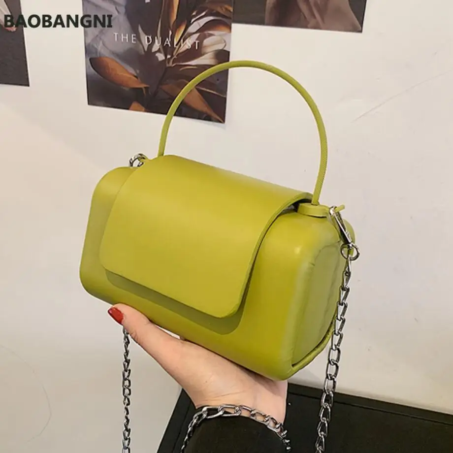 

Solid color Square Small Tote bag Summer New High-quality PU Leather Women's Designer Handbag Chain Shoulder Messenger Bag