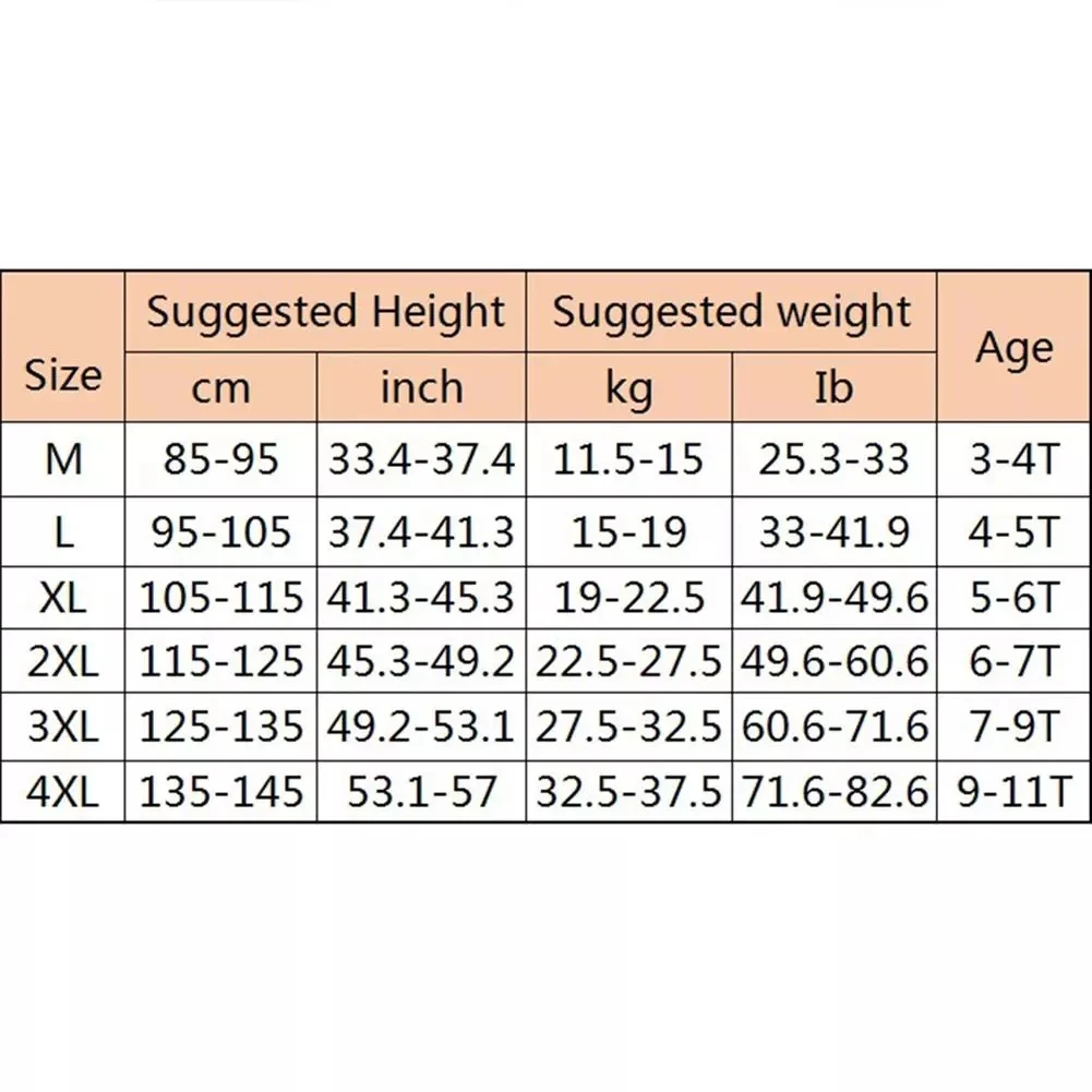 Детский купальник из двух предметов с буквенным принтом размера 4XL длинными