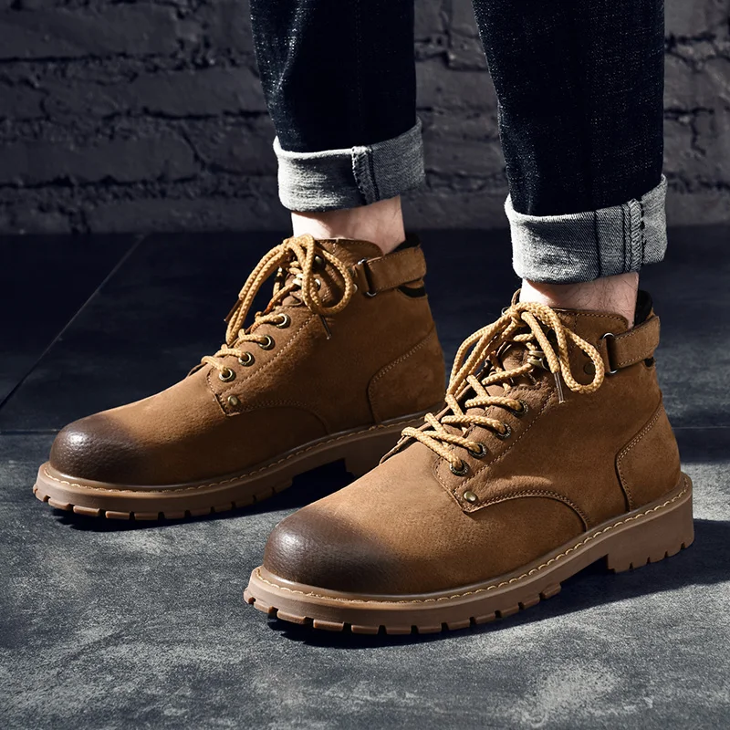 

Spring And Autumn Men's Boots Mens Shoes Casual Men Sneakers Winter Boots Man Sneaker Shoe Fashion