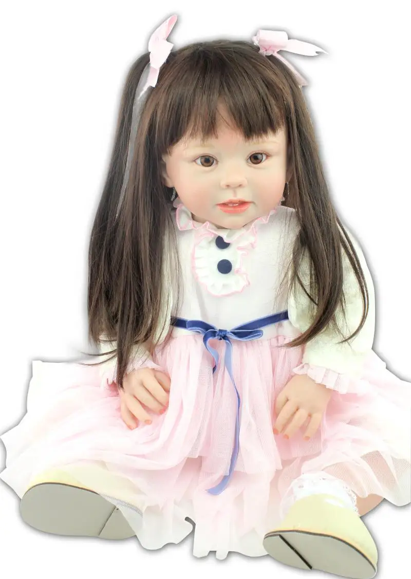 

70 см Reborn Baby Doll bebes кукла трансфер до Reborn 28 дюймов силиконовые детские реального живого Boneca Reborn Детские игрушки для детей Brinquedos игрушка