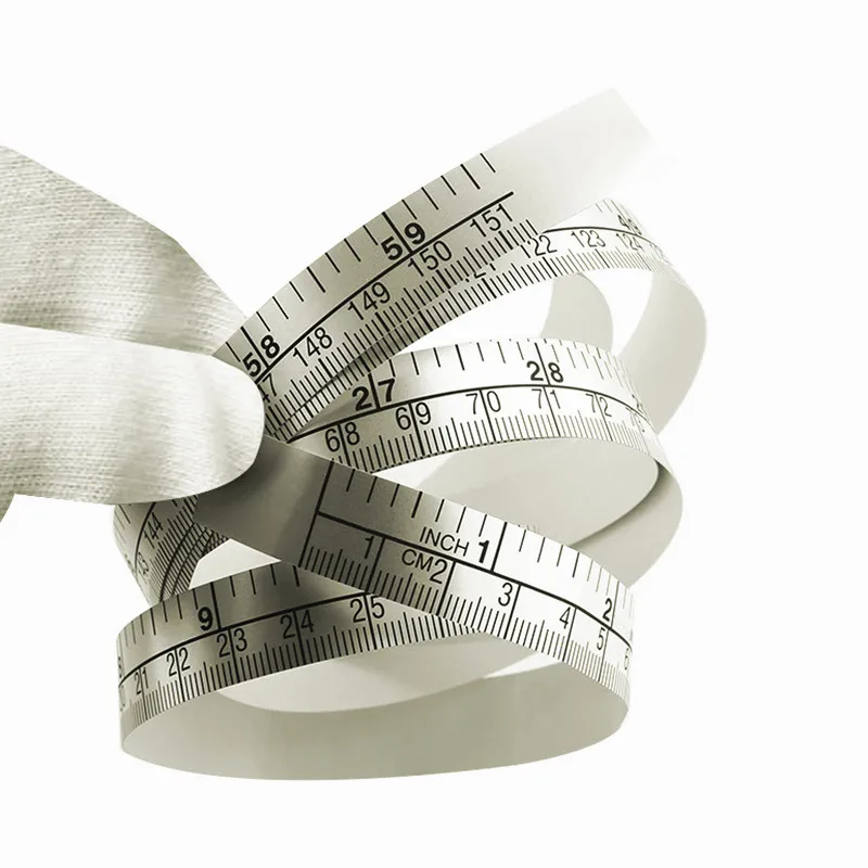 Самоклеящаяся Метрическая шкала наклейка измерительная лента Линейка для