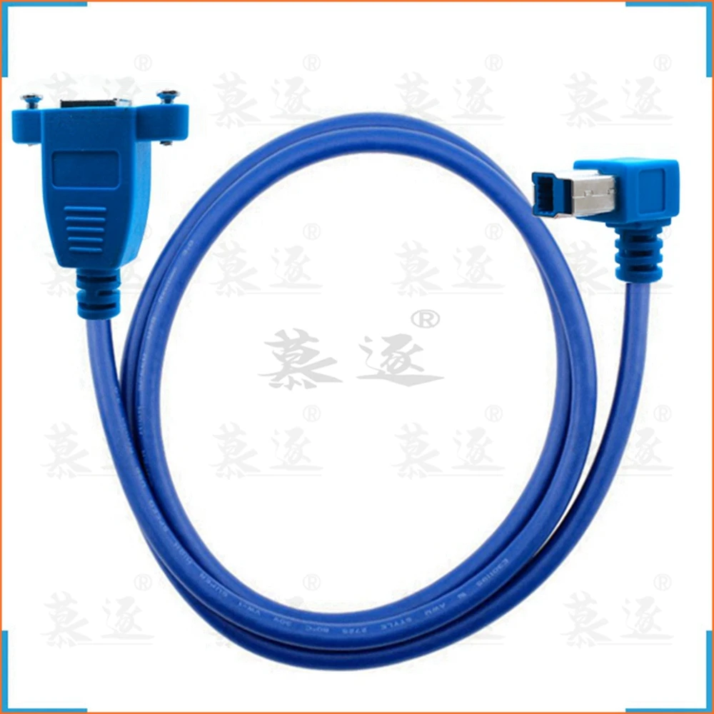 USB 3 0 крепление на заднюю панель B Тип Женский правый угловой 90 градусов Мужской