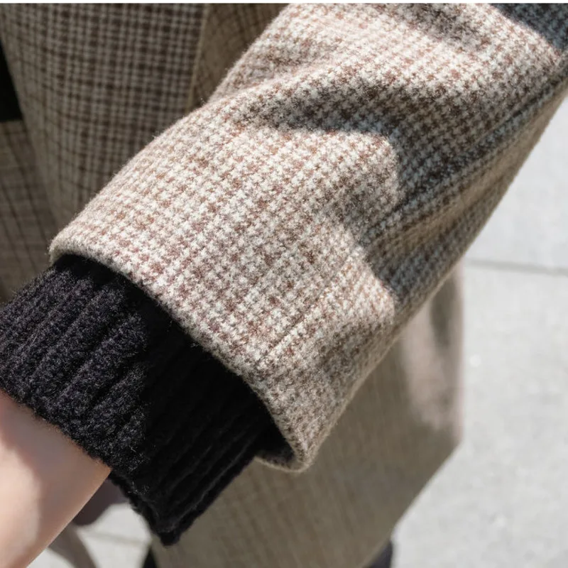 Женский твидовый костюм куртка и юбка ветровка осенний комплект из 2 предметов