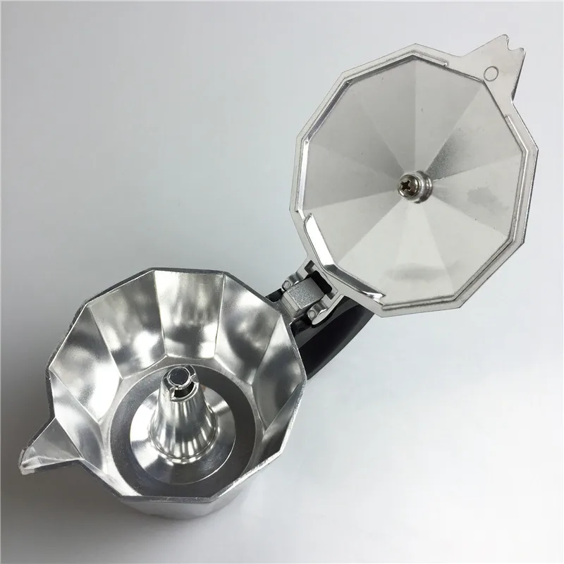 Электрическая Кофеварка v60 6 чашек/300 мл кофейники из алюминиевого материала