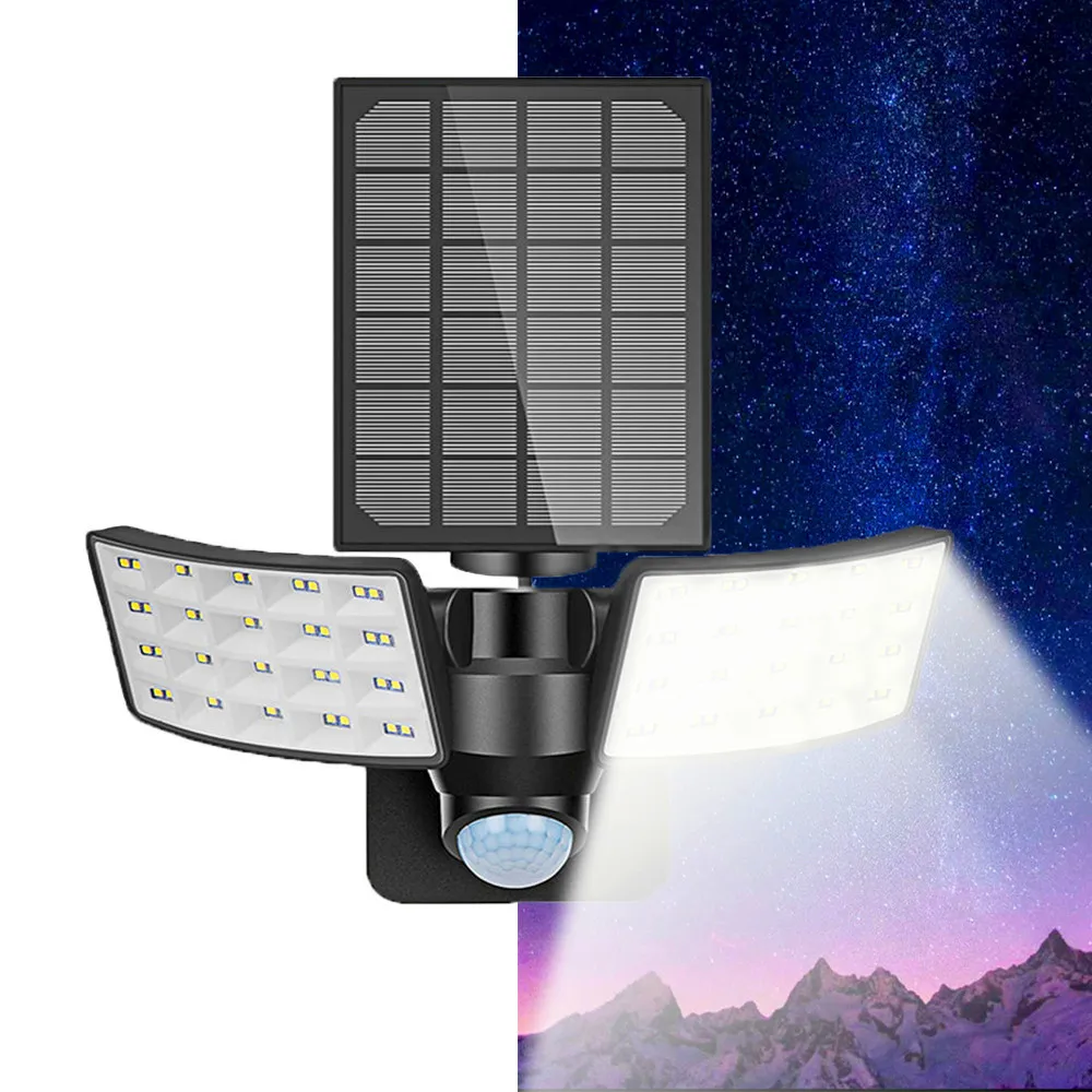 Настенный светильник с инфракрасным ИК датчиком движения 80 светодиодов 3 режима