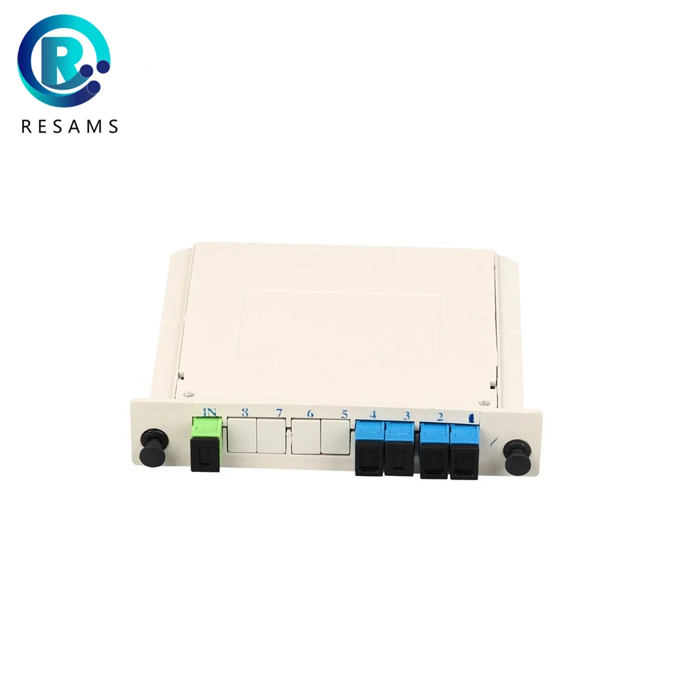 Волоконно-оптический сплиттер Resams Lgx типа SC UPC 1*4 без разъема небольшой объем один